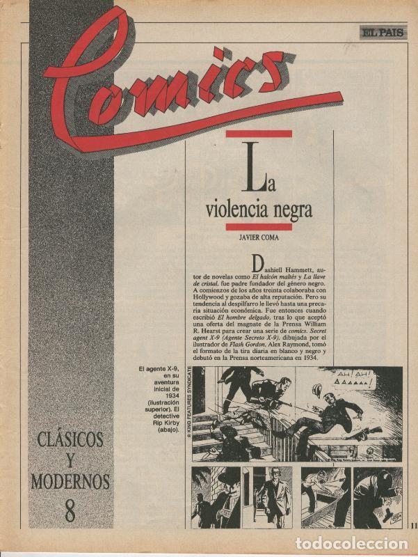 C&oacute;mics: Comics.Los: clasicos y modernos: fasciculo 08 - Javier Coma - Foto 1