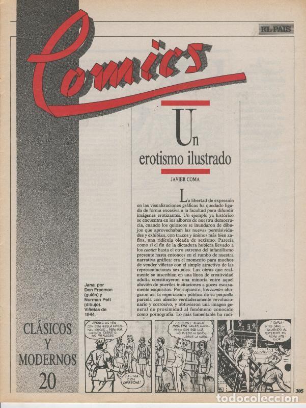 C&oacute;mics: Comics.Los: clasicos y modernos: fasciculo 20 - Javier Coma - Foto 1