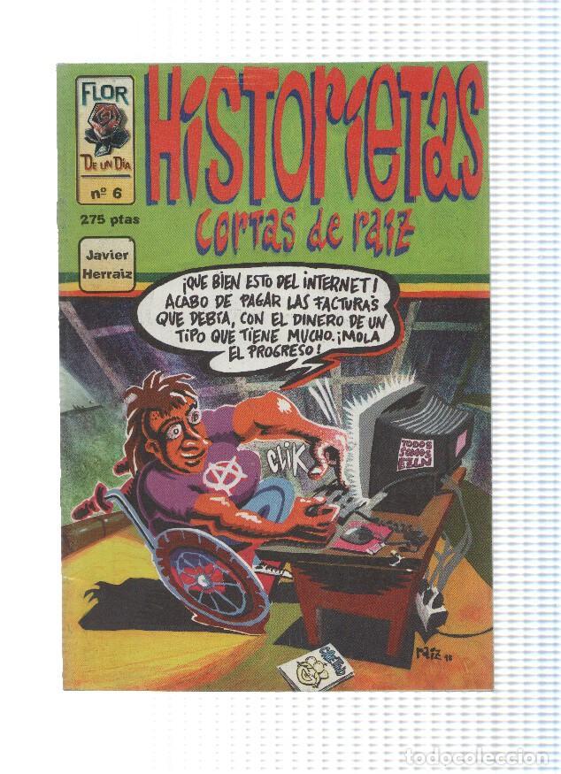 Comics: Flor de un dia numero 06: Historietas cortas de raiz - Javier Herraiz