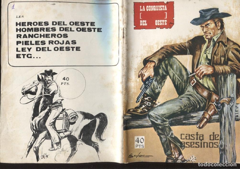 C&oacute;mics: Oeste extra: Casta de asesinos (numerado 1 en trasera) - Varios - Foto 1