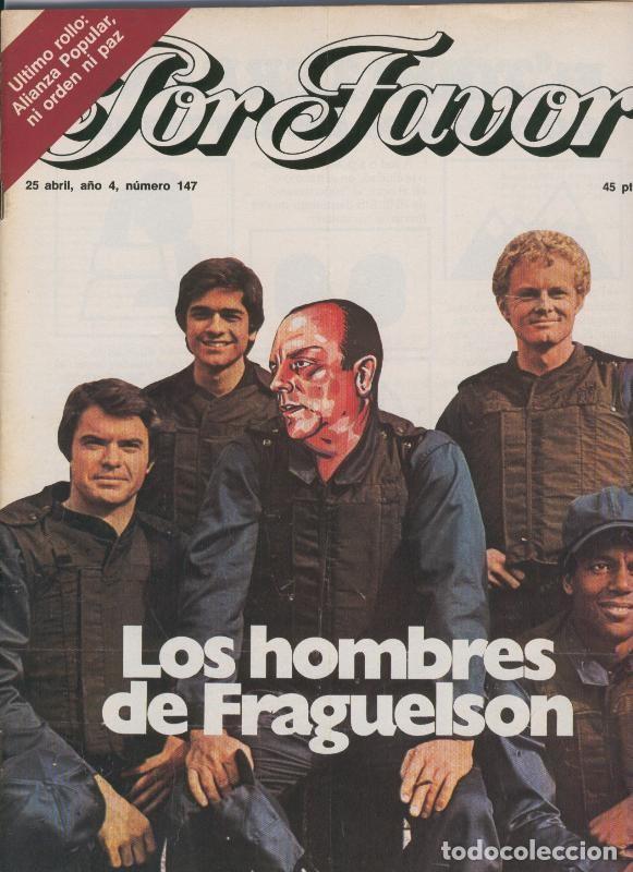 Fumetti: Por Favor numero 147, 25 abril 1977: Los hombres de Fraguelson - Varios