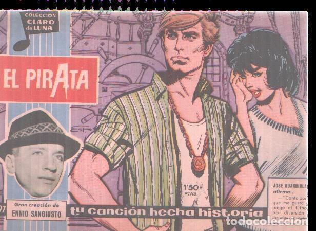 C&oacute;mics: Claro de Luna numero 197: Cancion de Ennio Sangiusto (numerado 3 en trasera) - Ennio Sangiusto-Gomez