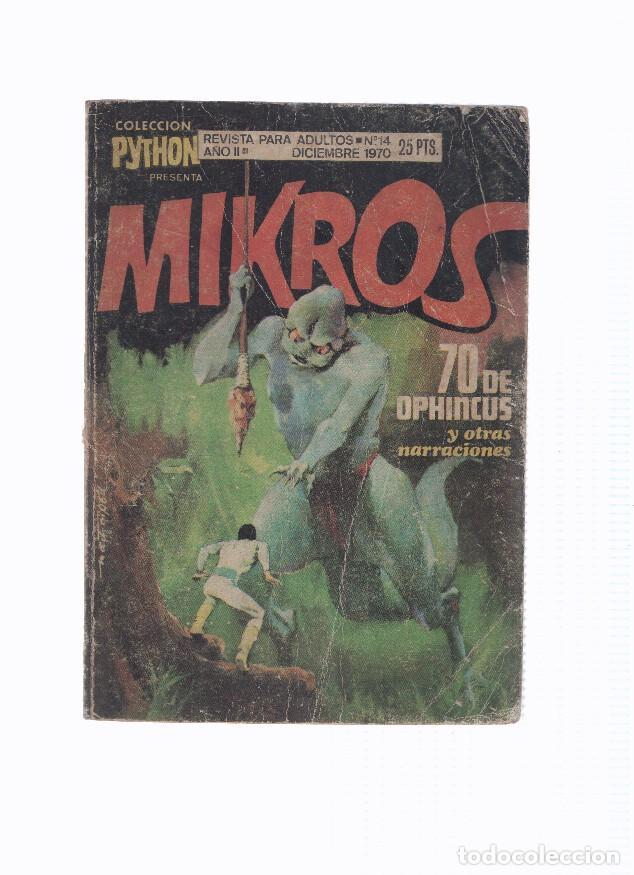 C&oacute;mics: Python numero 14: Mikros - J.B.Miguel - Foto 1