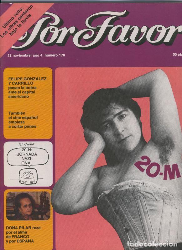 Comics: Por Favor numero 178, 28 noviembre 1977: Do&ntilde;a Pilar - Varios