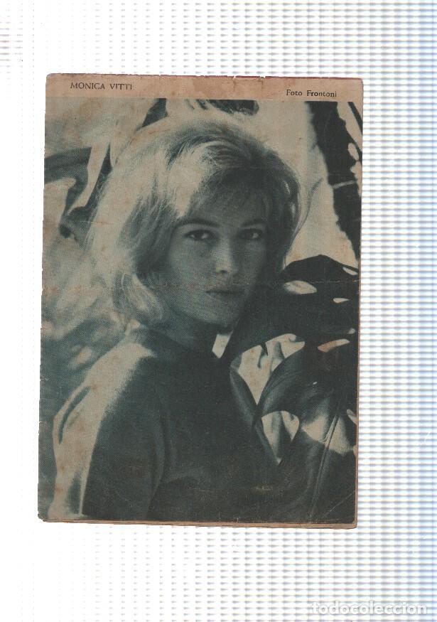 Comics : Mary Noticias numero 097: trasera foto artista Monica Vitti - Roy Mark-Carmen barbara