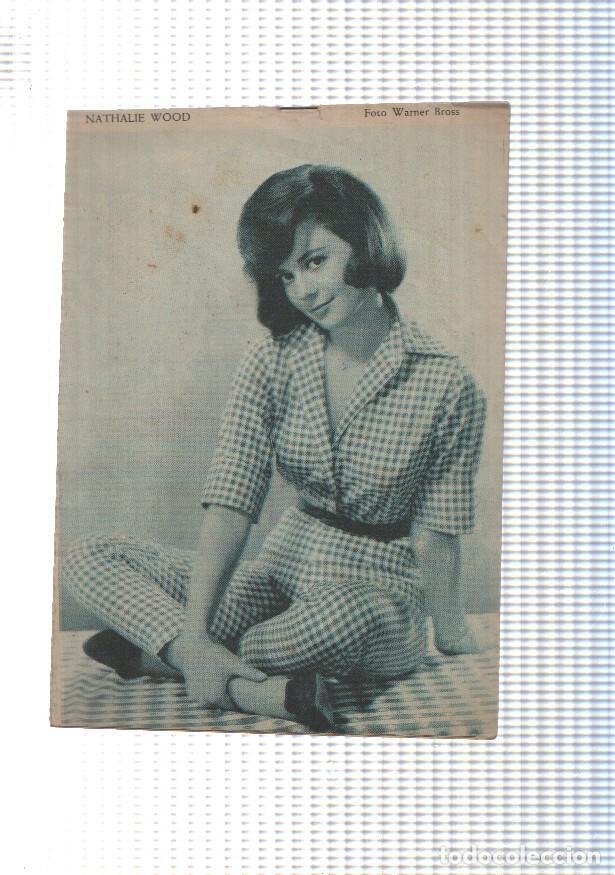 Comics: Mary Noticias numero 007: trasera foto artista Nathalie Wood - Roy Mark-Carmen barbara