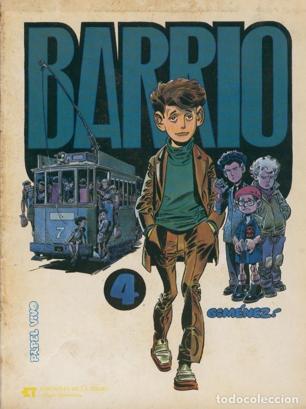 Comics: Papel Vivo volumen 04: Barrio - Carlos Gimenez