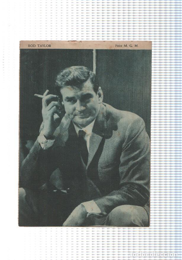 Comics: Mary Noticias numero 072: trasera foto artista Rod Taylor - Roy Mark-Carmen barbara