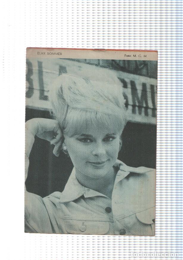 Comics: Mary Noticias numero 078: trasera foto artista Elke Sommer - Roy Mark-Carmen barbara