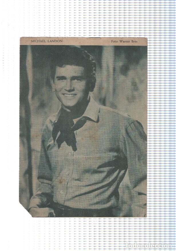 Comics: Mary Noticias numero 075: trasera foto artista Michael Landon - Roy Mark-Carmen barbara