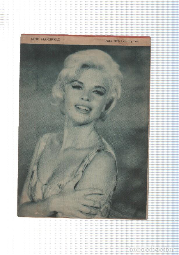 Comics: Mary Noticias numero 089: trasera foto artista Jane Mansfield - Roy Mark-Carmen barbara