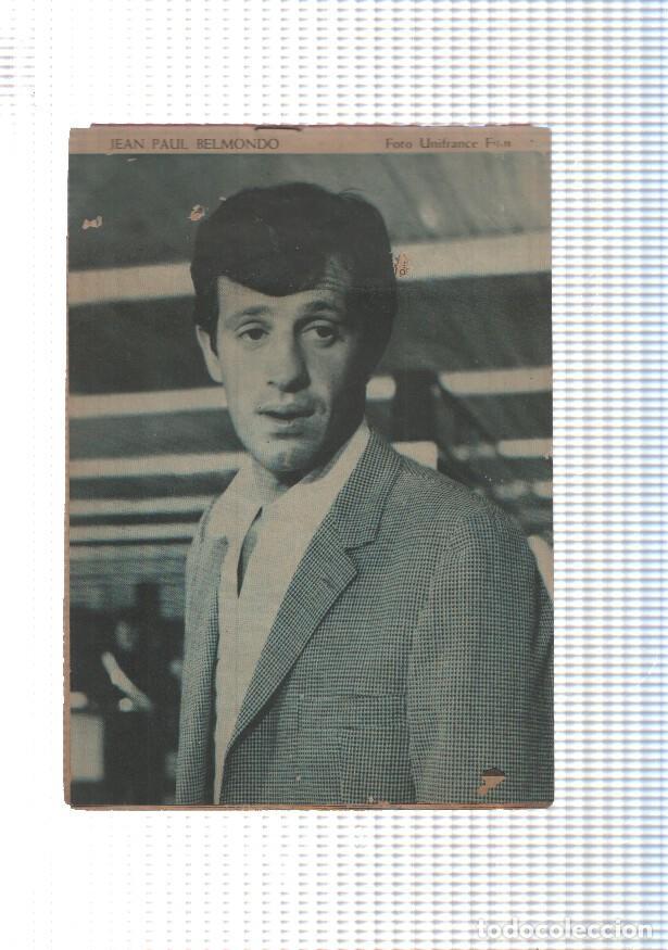 Comics: Mary Noticias numero 096: trasera foto artista Jean Paul Belmondo - Roy Mark-Carmen barbara