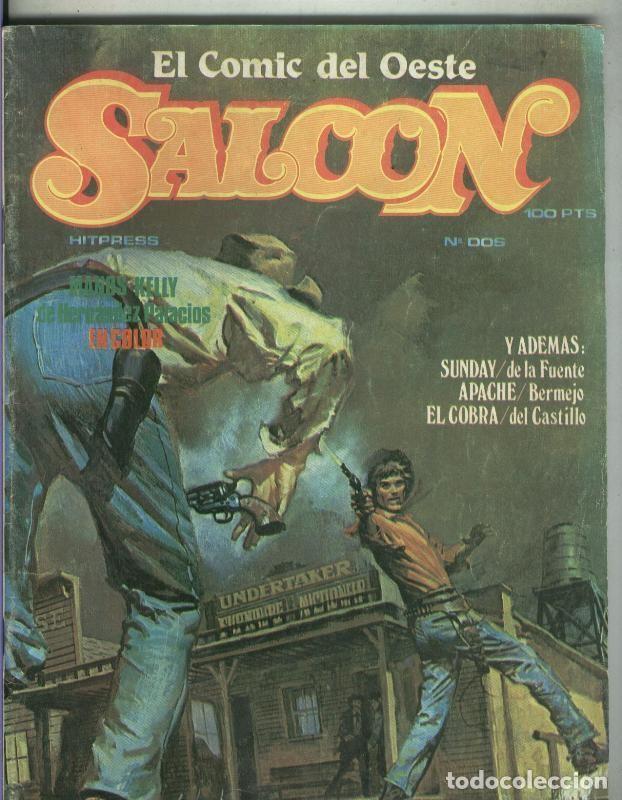 Comics: El comic del oeste Saloon numero 2 (numerado 1 en trasera) - Varios