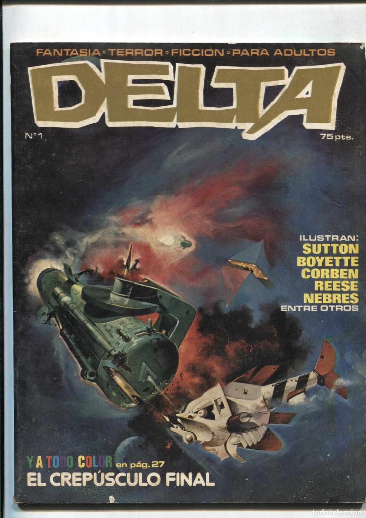 C&oacute;mics: Delta numero 01 (numerado 1 en trasera) - Varios - Foto 1