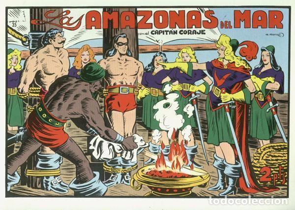 C&oacute;mics: El Capitan Coraje facsimil numero 35: Las amazonas del mar - Iranzo - Foto 1