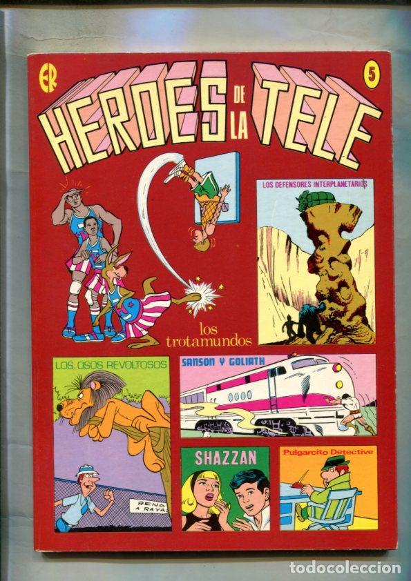 C&oacute;mics: Heroes de la Tele numero 05: Los trotamundos-Los defensores interplanetarios - Varios