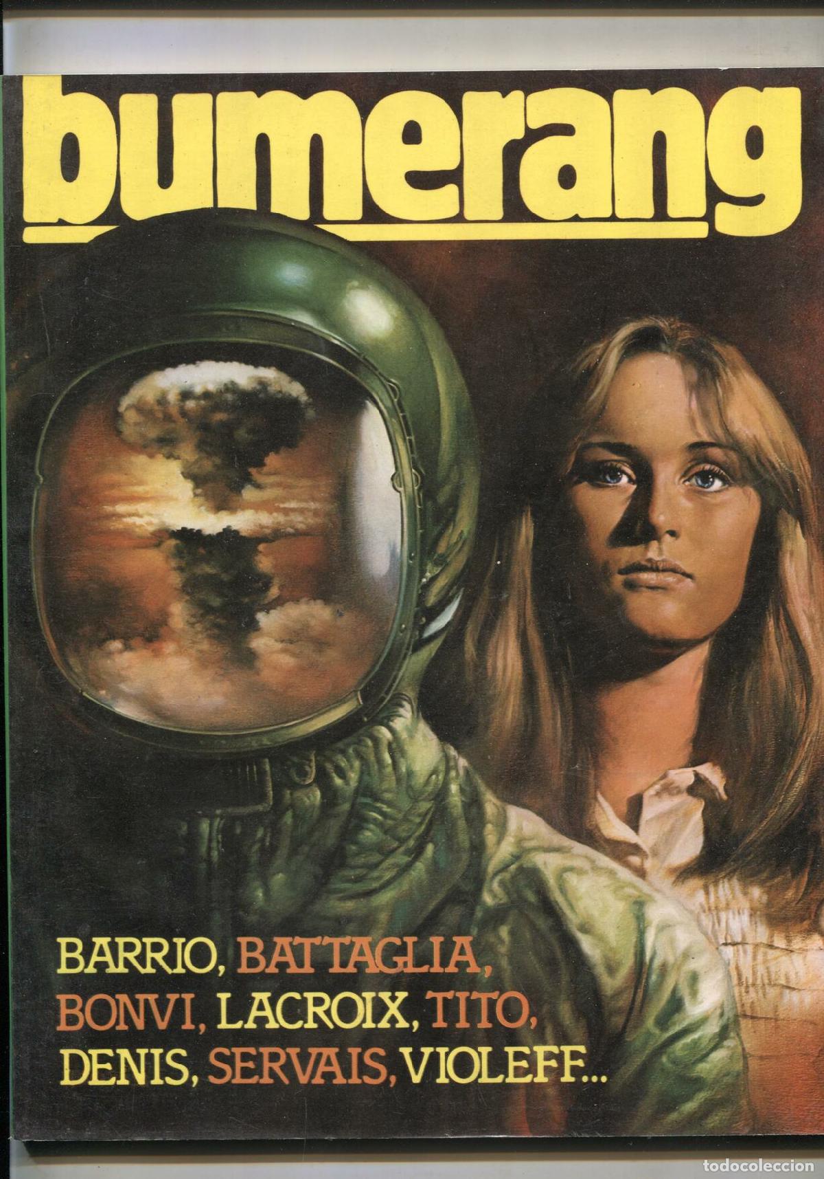 Comics: Bumerang numero 22: Lo importante es charlar (Lacroix)-Dulce Violeta (Servais)-Ruina (violeff)-Sturm
