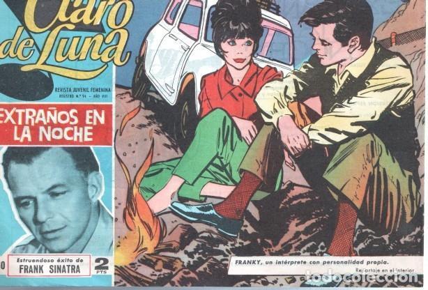 C&oacute;mics: Claro de Luna numero 360: reportaje sobre Franky - Frank Sinatra-Antonio Correa