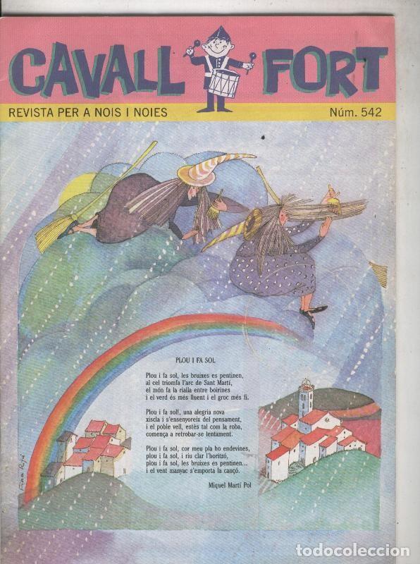 C&oacute;mics: Cavall Fort numero 542 - Varios - Foto 1