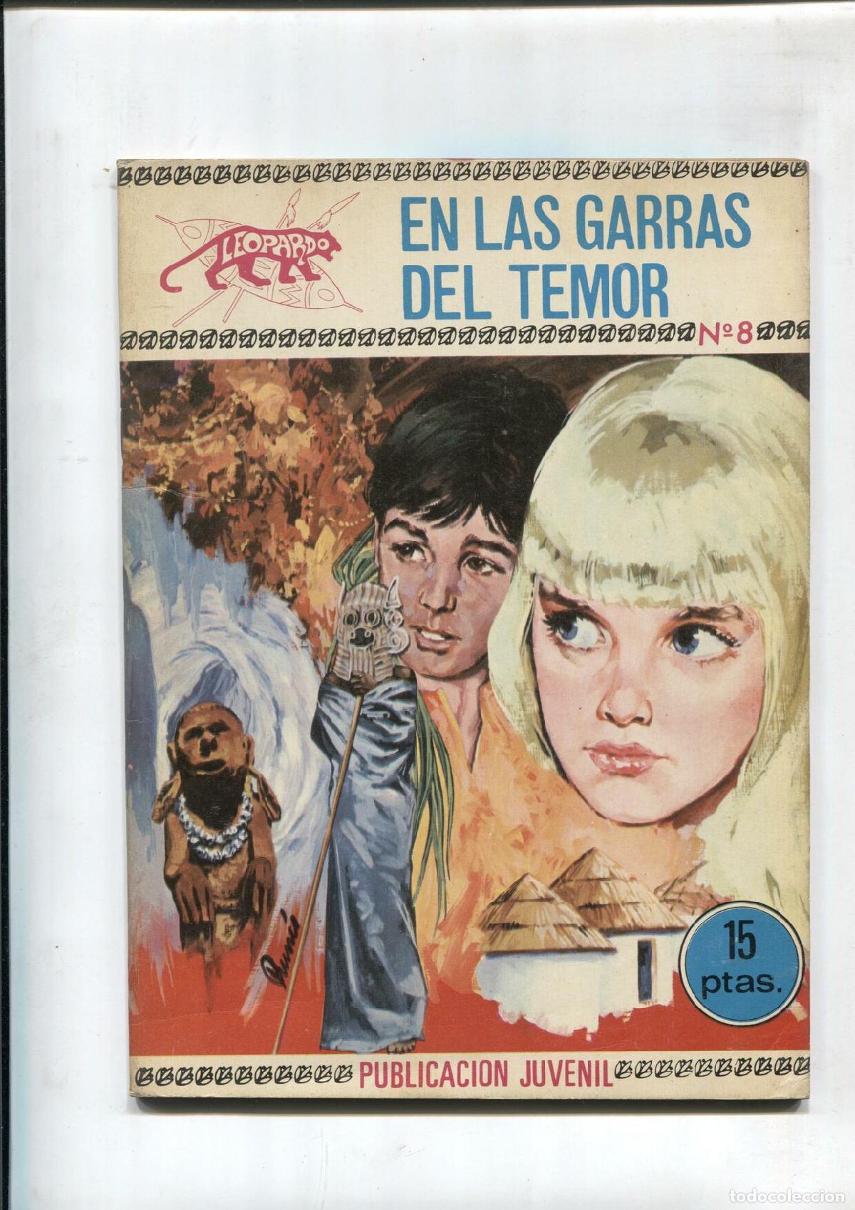 Fumetti: Leopardo numero 08: en las garras del temor - Antonio Borrell-R.Ortiga