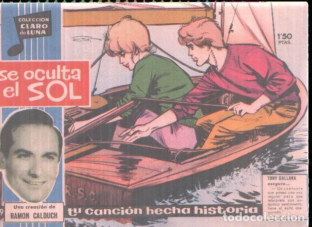 C&oacute;mics: Claro de Luna numero 199: Cancion de Ramon Calduch (numerado 2 en trasera) - Ramon Cal&ntilde;duch-Gomez Es