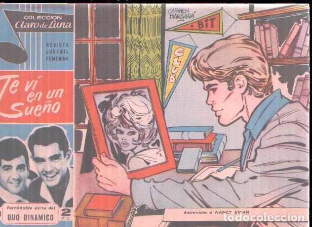 C&oacute;mics: Claro de Luna numero 223: Cancion del Duo Dinamicos - Duo Dinamico-Carmen barbara