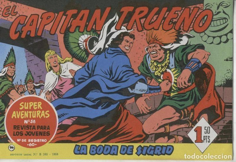 Fumetti: El Capitan Trueno facsimil numero 094: La boda de Sigrid - Varios