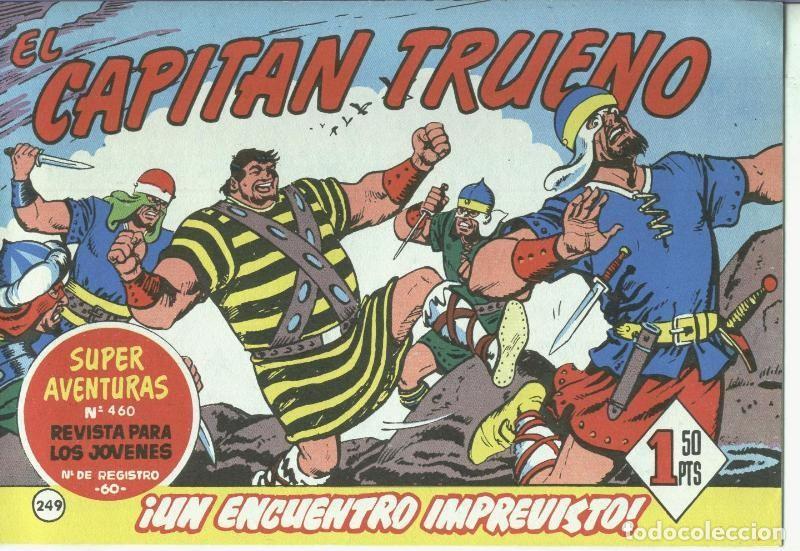 Comics: El Capitan trueno facsimil numero 249: Un encuentro imprevisto - Angel Pardo-Victor Mora