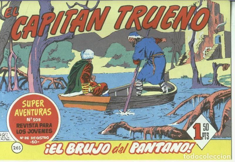 Comics: El Capitan trueno facsimil numero 265: El brujo del pantano - Angel Pardo-Victor Mora