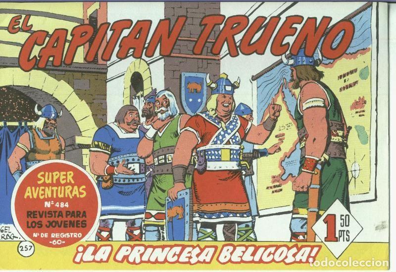Comics: El Capitan trueno facsimil numero 257: La princesa belicosa - Angel Pardo-Victor Mora