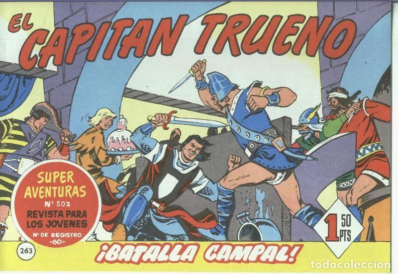 Comics: El Capitan trueno facsimil numero 263: Batalla campal - Angel Pardo-Victor Mora