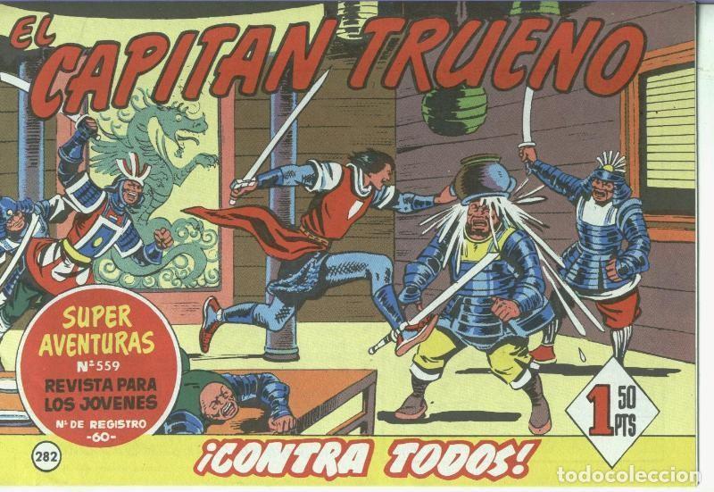 Fumetti: El Capitan trueno facsimil numero 282: Contra todos - Angel Pardo-Victor Mora