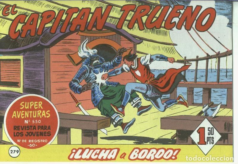 Comics: El Capitan trueno facsimil numero 279: Lucha a bordo - Angel Pardo-Victor Mora