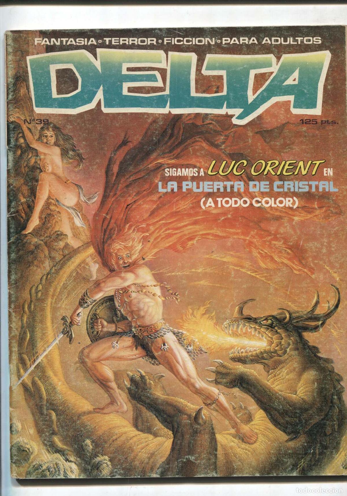 Fumetti: Delta numero 39 (numerado 1 en trasera) - Varios