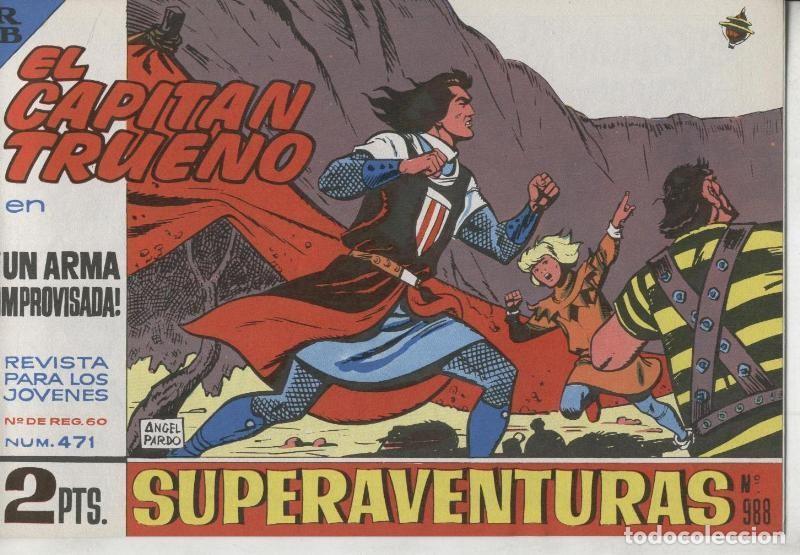 C&oacute;mics: El Capitan trueno facsimil numero 471: Un arma improvisada - Varios - Foto 1