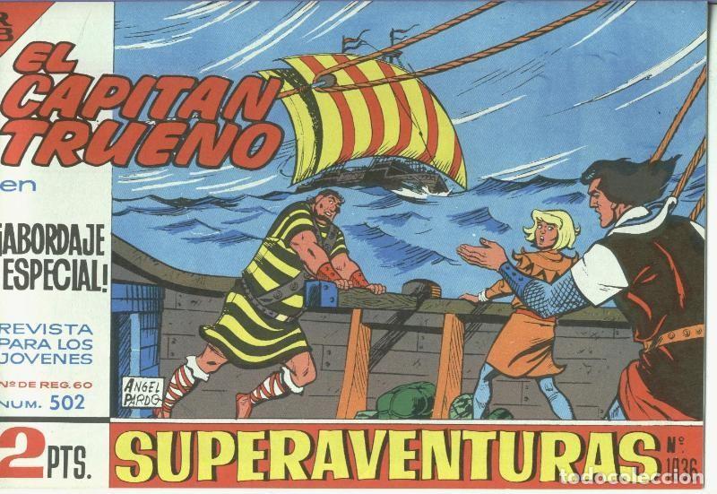 Comics: El Capitan trueno facsimil numero 502: Abordaje especial - Varios
