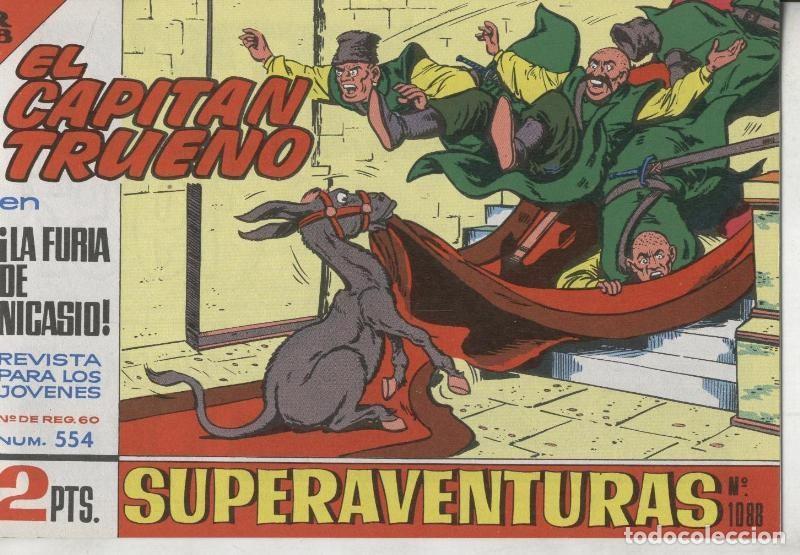 Comics: El Capitan trueno facsimil numero 554: La furia de Nicasio - Varios