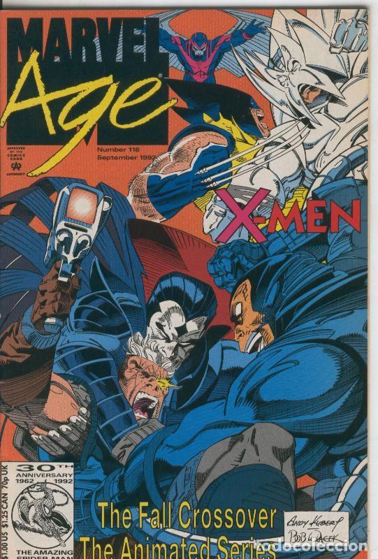 C&oacute;mics: Marvel Age numero 116 de 1992 - Varios - Foto 1