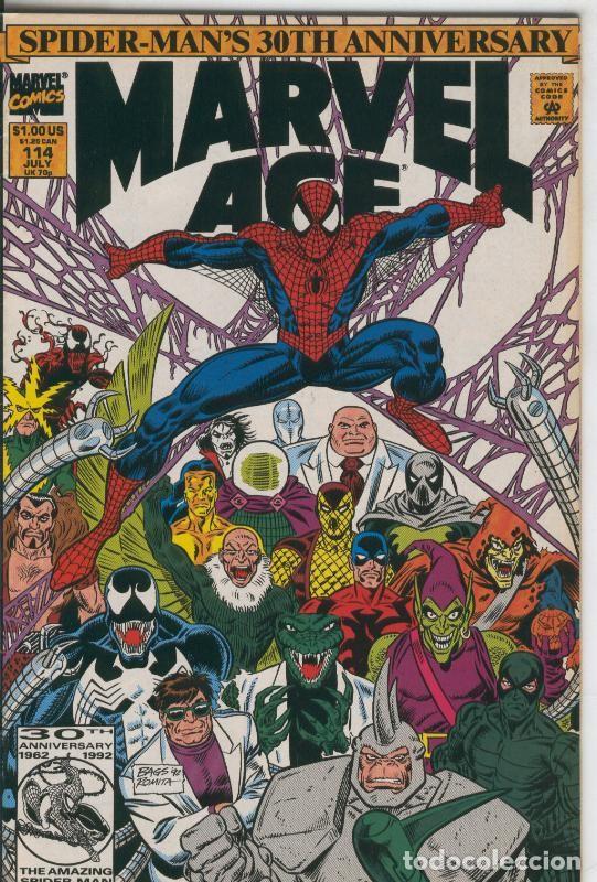 C&oacute;mics: Marvel Age numero 114 de 1992 - Varios - Foto 1