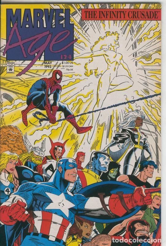 C&oacute;mics: Marvel Age numero 124 de 1993 - Varios - Foto 1