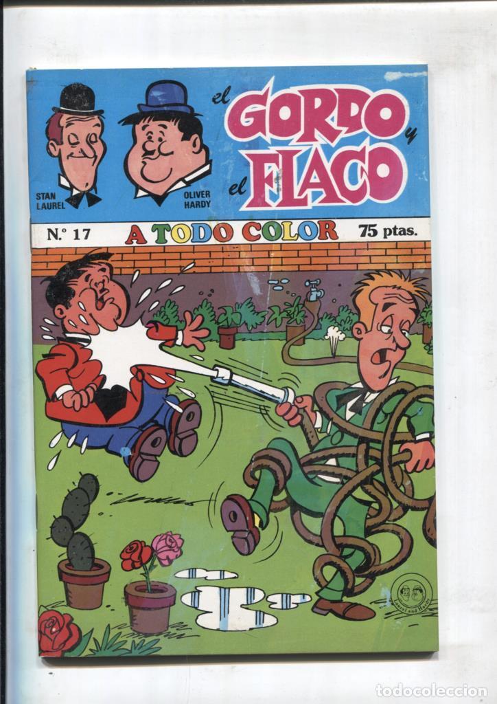 Comics: El Gordo y El Flaco, edicion de 75 pts numero 17 - Larry Harmons