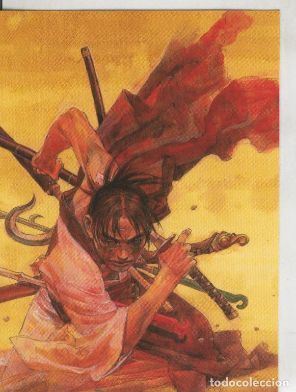 C&oacute;mics: Post Card Book La Espada del Inmortal numerada a lapiz 04 - Varios - Foto 1