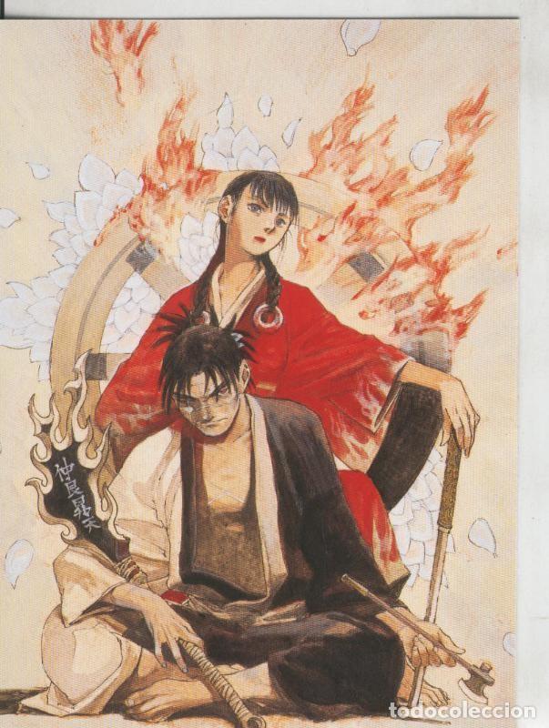 C&oacute;mics: Post Card Book La Espada del Inmortal numerada a lapiz 21 - Varios - Foto 1
