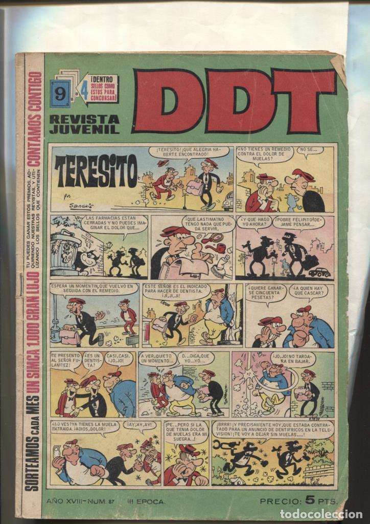 C&oacute;mics: DDT tercera epoca numero 087: Teresito - Varios - Foto 1
