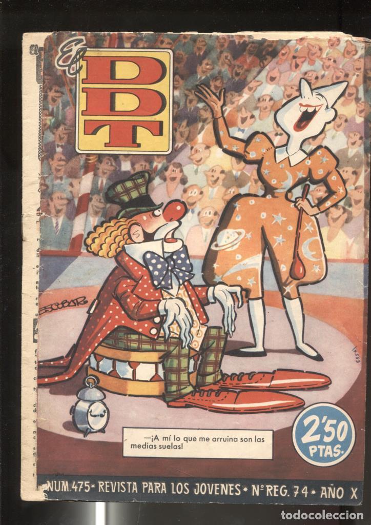 C&oacute;mics: DDT 1&ordf; epoca numero 475: (cubierta suelta) - Varios - Foto 1
