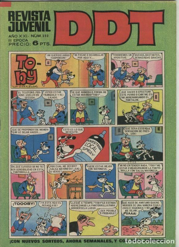 C&oacute;mics: DDT tercera epoca numero 252: Toby - Varios - Foto 1