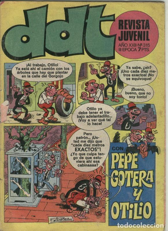 Comics: DDT tercera epoca numero 315: Don Pelmazo - Varios