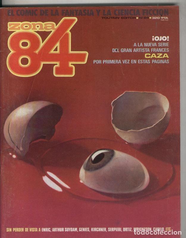 C&oacute;mics: Zona 84 numero 24: (numerado 1 en interior cubierta) - Varios - Foto 1