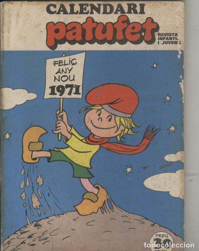 C&oacute;mics: Patufet calendario 1971 - Varios - Foto 1