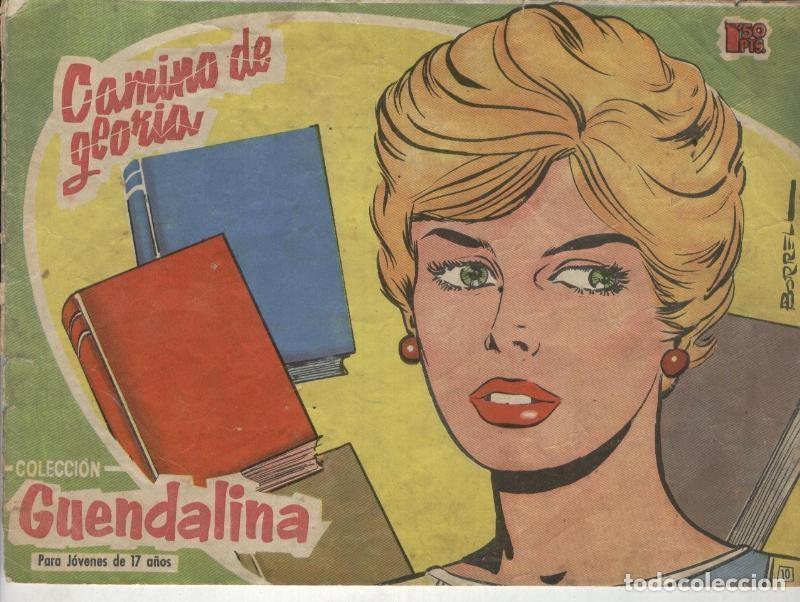 C&oacute;mics: Guendalina numero 010, trasera foto ficha de Charlton Heston - Ana Maria-Antonio Borrell